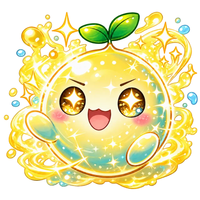 金色に輝く発電バージョンの、ぴかくるくん